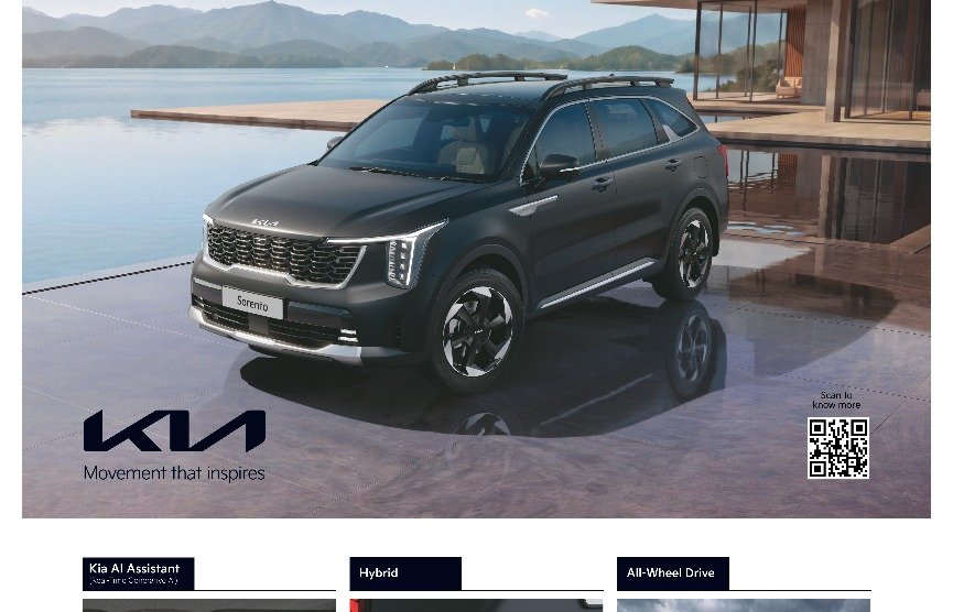 The Kia Sorento