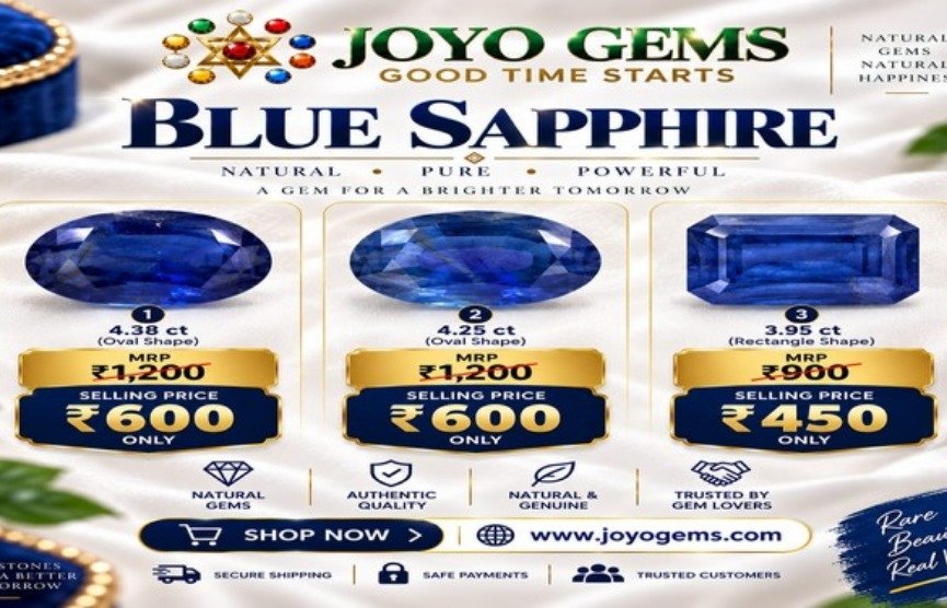 Natural Blue Sapphire in Chennai