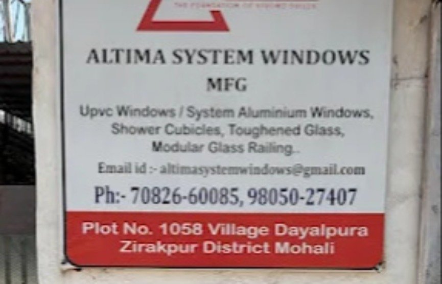 Altima – Zirakpur's uPVC & Aluminiu